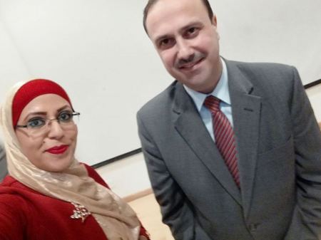 تكريم ايرس طاهر جرار من أفضل المذيعات على مستوى الممكلة الاردنية الهاشمية